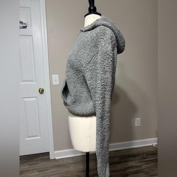 Gray SKIMS Olympic Hoodie with Team USA Logo - Picture 4 of 6